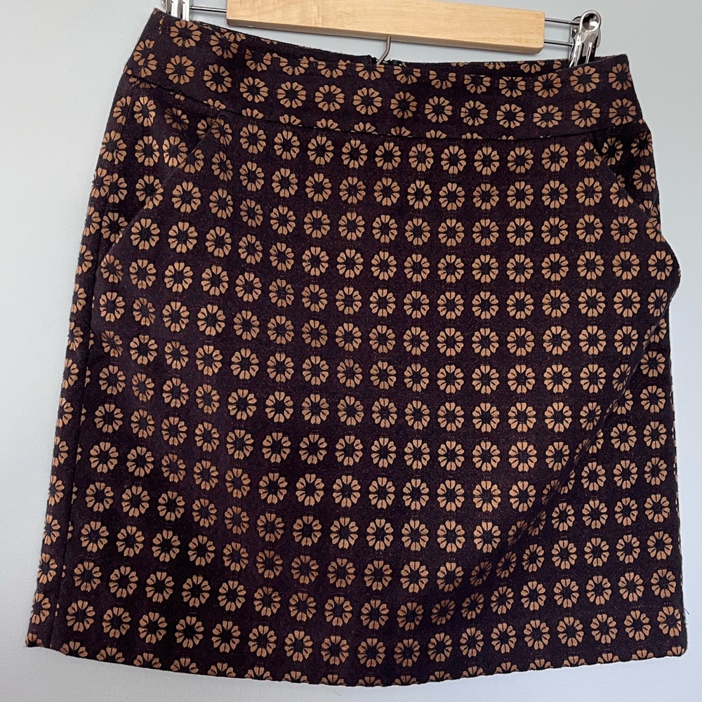 The Loft Flower Print Skirt
